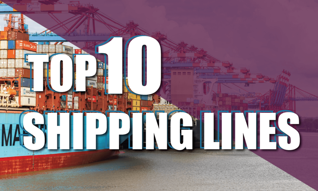 top 10 shipping companies